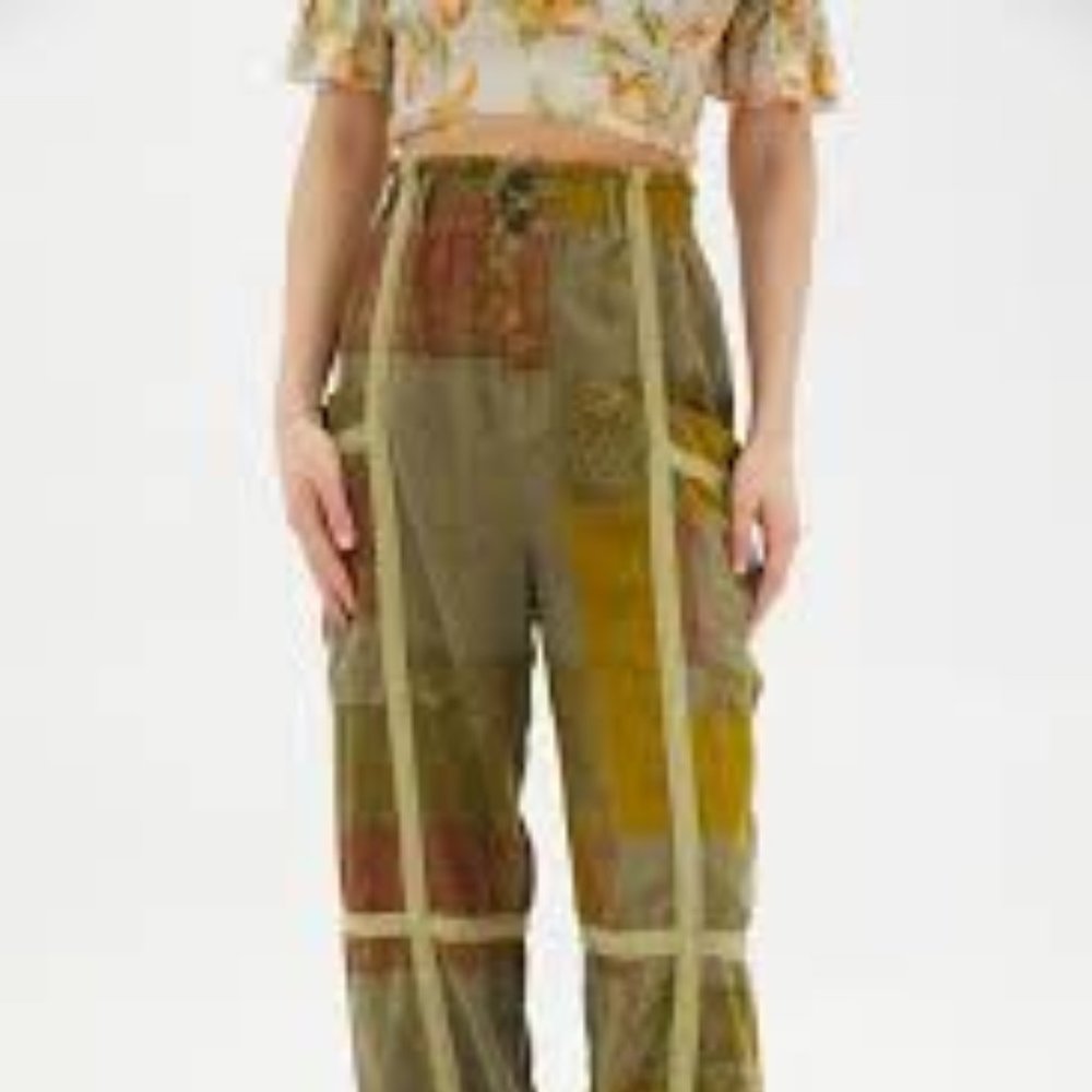 Urban Outfitters Multicolor Patchwork Joggers